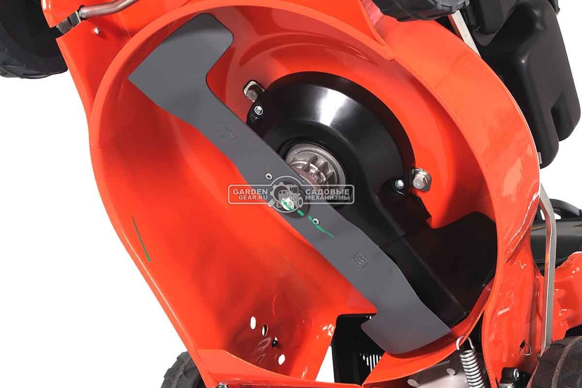 Газонокосилка бензиновая Oleo-Mac GV 44 TK Comfort Plus (ITA, 41 см, EMAK K450, 123 см3, сталь, 60 л, 24,5 кг.)