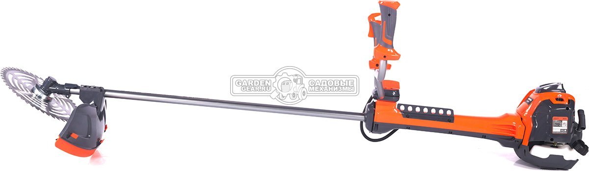 Бензокоса Daewoo DABC 620 Pro Industrial (PRC, 58.2 куб.см., 2.6 кВт/3.5 л.с., леска 3.0 мм + диск 305 мм, T-рукоятка, Easy Start, 10.2 кг)