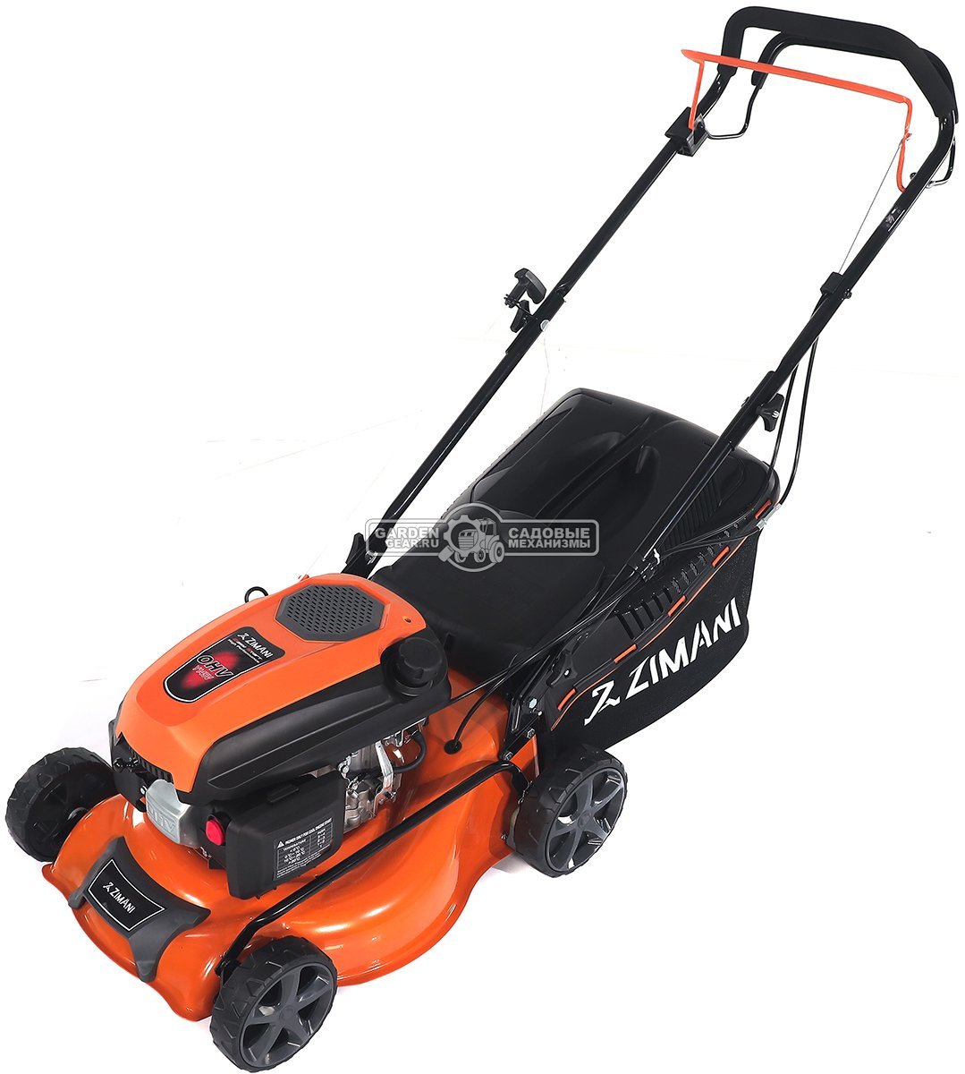 Газонокосилка бензиновая ZimAni LC142B (PRC, 42 см, 145 см3, Quattro Blade, 45 л, 23 кг)