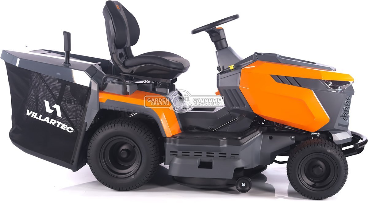 Садовый трактор Villartec MR1690H (PRC, Loncin 452 куб.см., LED дисплей, гидростатика, травосборник 320 л, ширина кошения 90 см, 187 кг.)