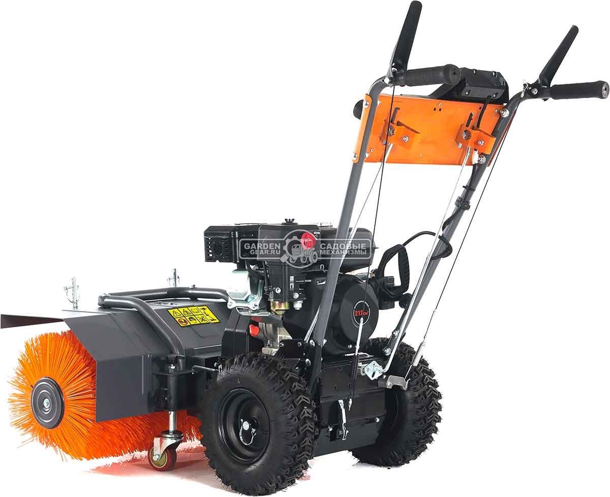 Подметальная машина Villartec S 7080E (PRC, 7.0 л.с., 212 см3, скорости 5/2, шир. 80 см., диам. 34,5 см., эл/стартер, фара, 70 кг)