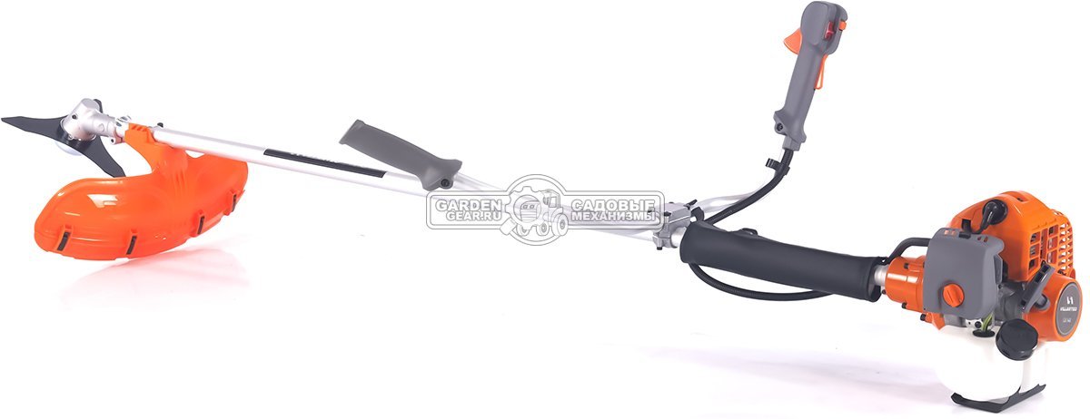 Бензокоса Villartec CB143 (PRC, 41.5 см3, 1.47 кВт/2.0 л.с., 3T нож + леска 2.4 мм, T рукоятка, ранцевый ремень Comfort, 7.6 кг)