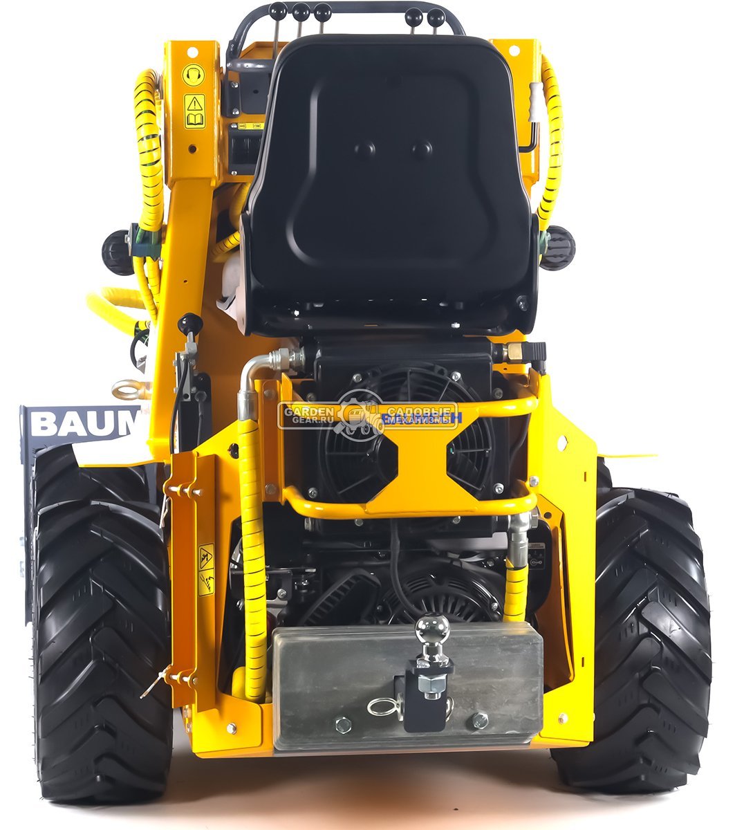 Универсальная машина мини-погрузчик Baumech ML-02 + роторный снегоуборщик 110 см., с двигателем Zongshen GB460E