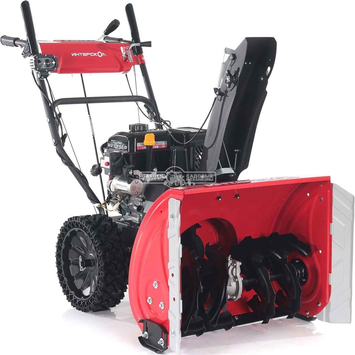 Снегоуборщик Интерскол СМБ-61/7ЭФ (PRC, 61 см, 212 см3, 7,0 л.с., скорости 4/2, фара, эл/стартер 220В, 78 кг)