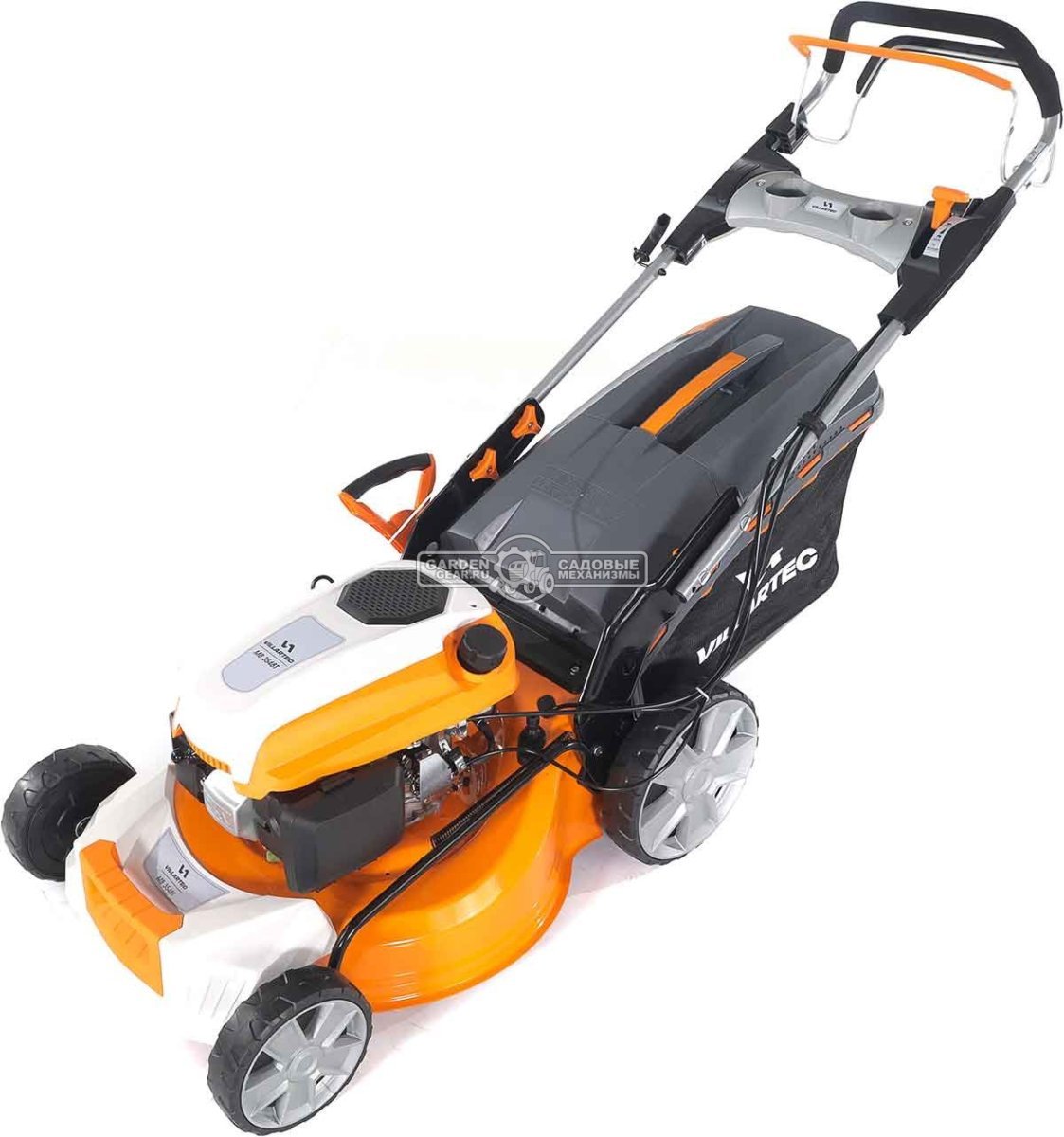 Газонокосилка бензиновая Villartec MB 3548T Garden MY2024 (PRC, 48 см, Trex 145 см3, сталь, 4 в 1, 65 л, 35.6 кг)