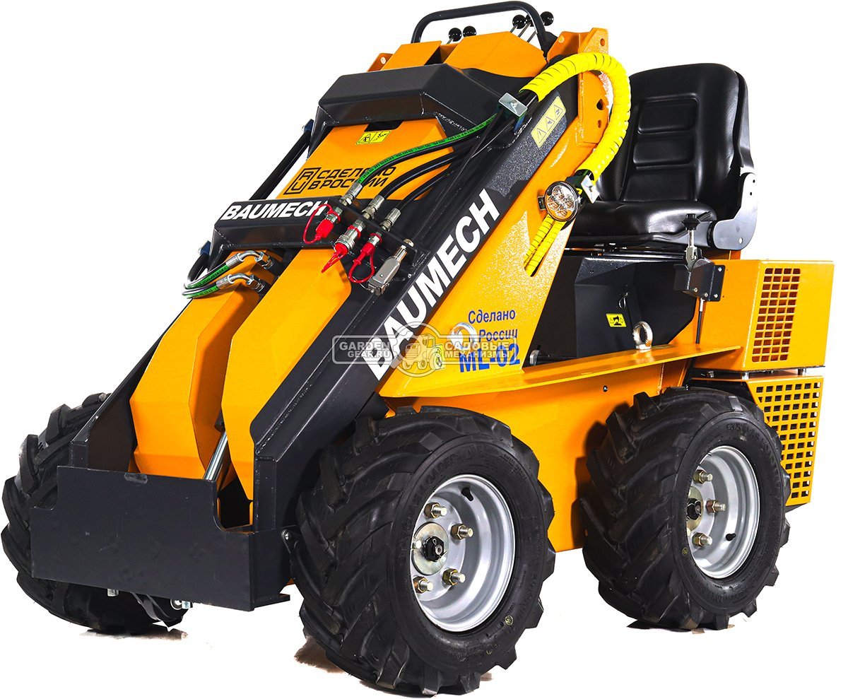 Универсальная машина мини-погрузчик Baumech ML-02 Pro с двигателем Zongshen GB750 EFI V-Twin инжектор