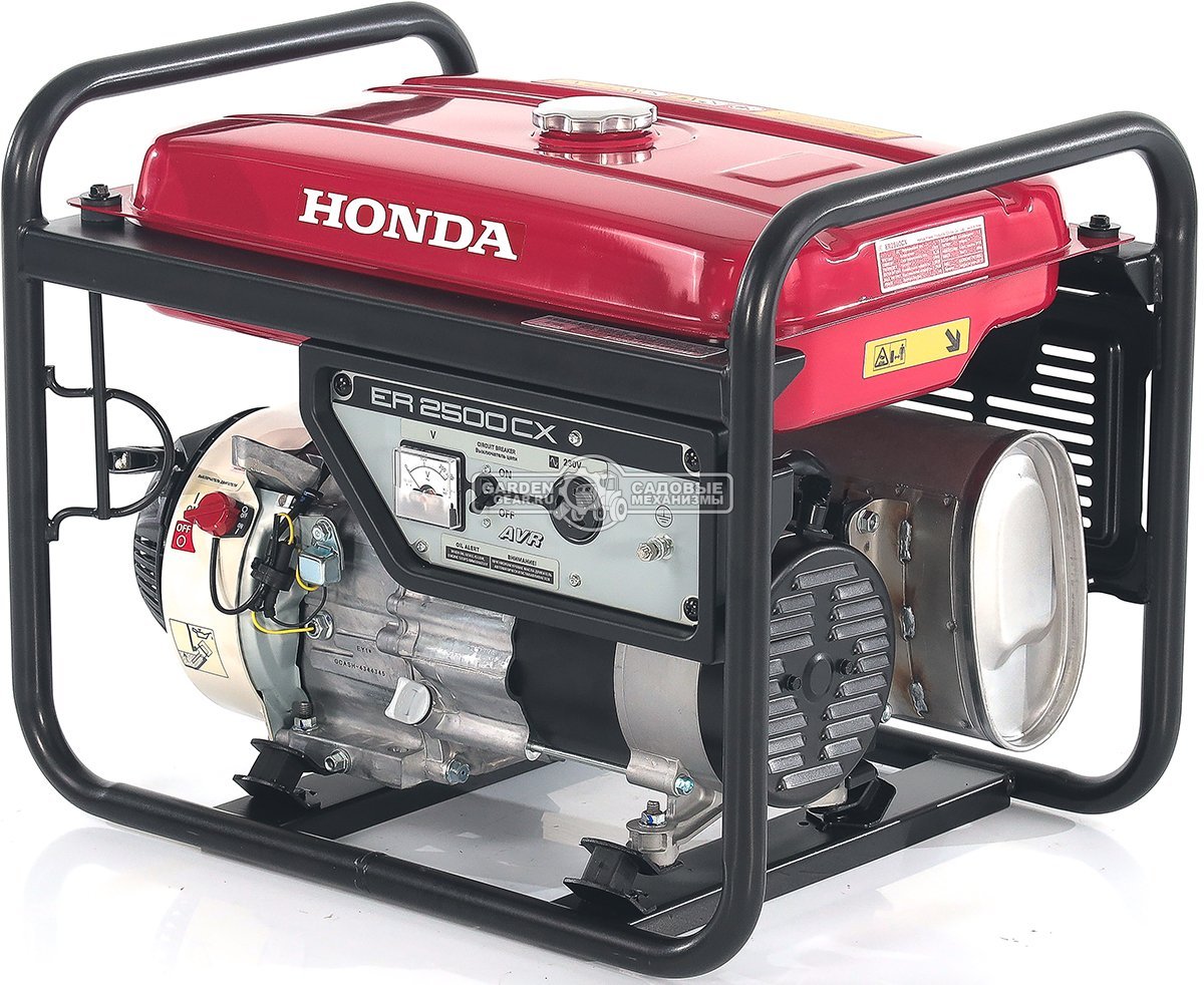 Бензиновый генератор Honda ER 2500 CXRH (PRC, Honda GP160, 163 см3, 2.0/2.2 кВт, 14.5 л, 40 кг)