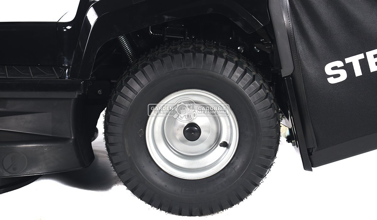 Садовый трактор Steviman TH-334 (PRC, Loncin 432 куб.см., гидростатика, ширина кошения 86 см, травосборник 250 л, 192 кг)