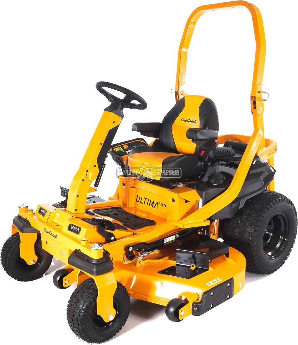 Садовый райдер Cub Cadet ZTXS4 60 Ultima с нулевым радиусом разворота (USA, Kohler KT-Pro 7000, 747 куб.см., гидростатика, ширина 152 см, 300 кг.)