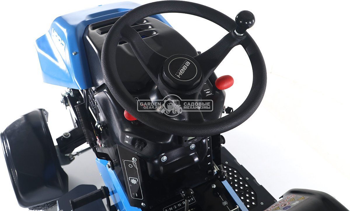 Садовый трактор Нева MT1-ZS (RUS, дека 110 см. - опция, Zongshen GB420SE, 420 см3, механич.трансмиссия, фара, боковой выброс, 395 кг)