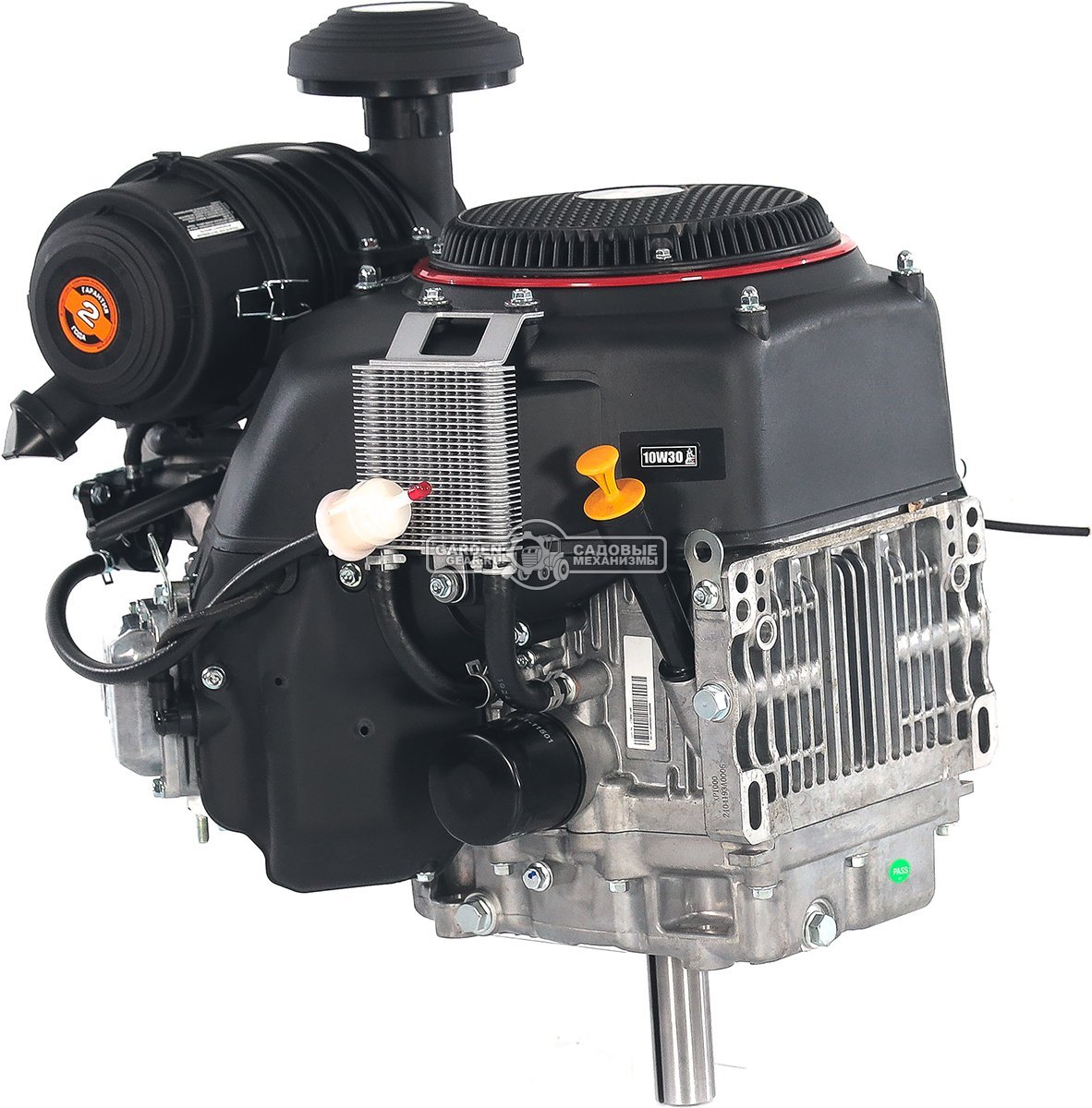 Бензиновый двигатель EVOline XP 1000 FE (35 л.с., 999 куб.см., D=36,5 мм, L=111 мм, электростартер, масляный радиатор, вакуумный насос, 55 кг.)