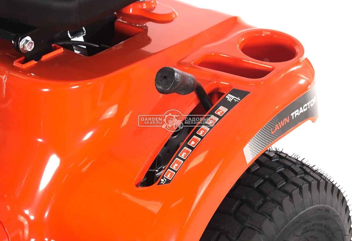 Садовый трактор Yard Fox T 108SCH (PRC, Loncin LC1P92F-1, 452 куб.см., гидростатика, боковой выброс, ширина кошения 108 см, 170 кг)