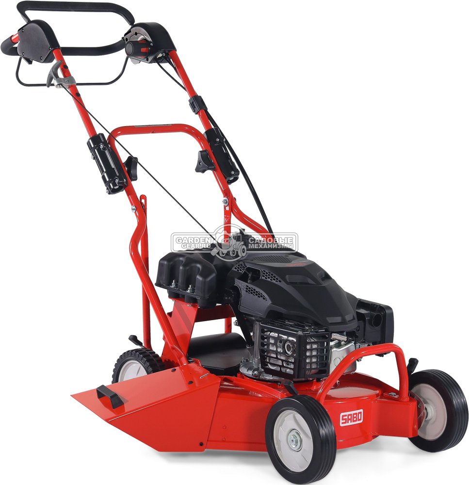 Газонокосилка бензиновая SABO 52-PRO SKA PLUS (GER, 50 см., Yamaha, 190 куб.см., бак - 6 л., алюминий, вариатор, боковой выброс, 51 кг.)