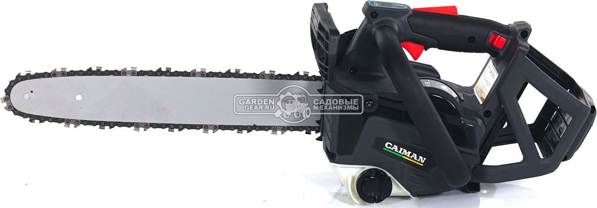 Пила аккумуляторная цепная Caiman ENO CSTi14 14" с АКБ B6040 и ЗУ C6025 (RUS, BL 60В, Standart Connect, 3/8"-1.1-52E, 2,0 кг.)
