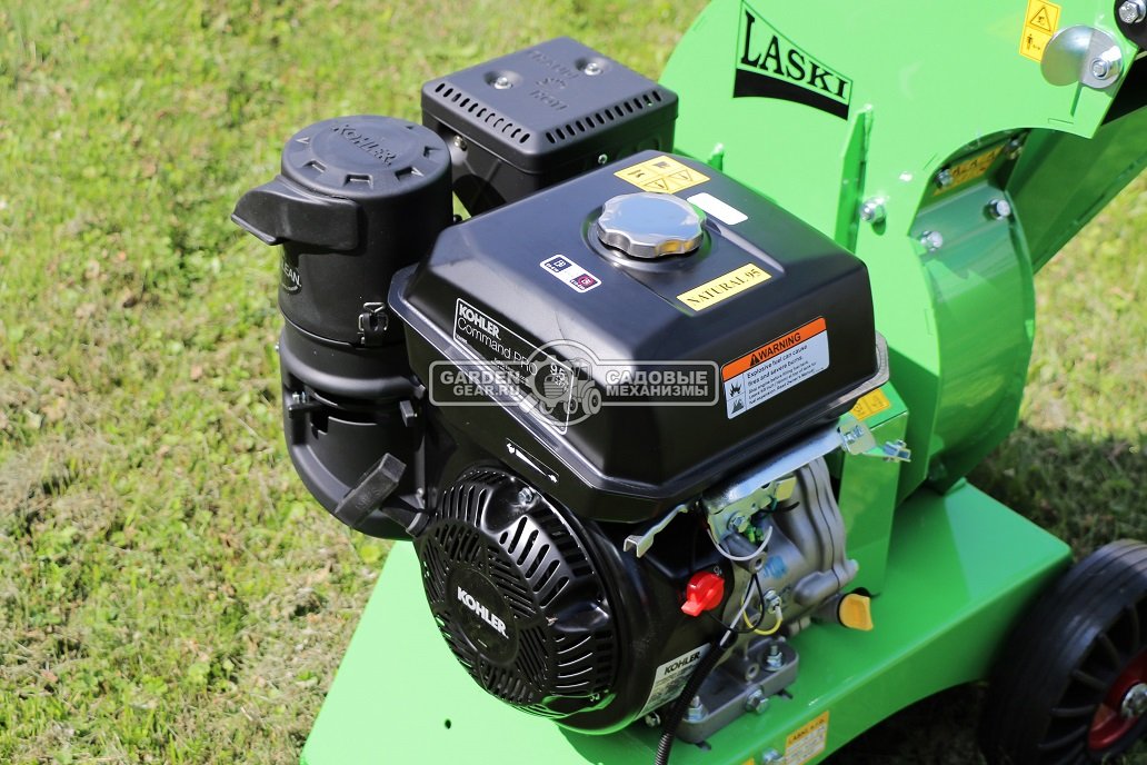 Садовый измельчитель веток бензиновый Laski LS51/GX (CZE, Honda GX200, 196 см3, ветки до 51 мм, 88 кг)