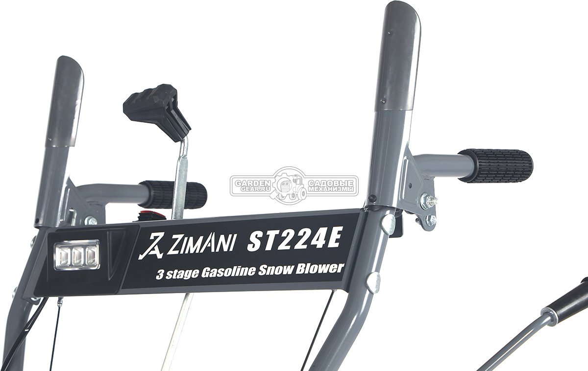 Снегоуборщик ZimAni ST224E Quattro Auger (PRC, 61 см, LCT Snow Storm 208 см3, эл/стартер 220В, LED фара, скорости 6/2, 76 кг)