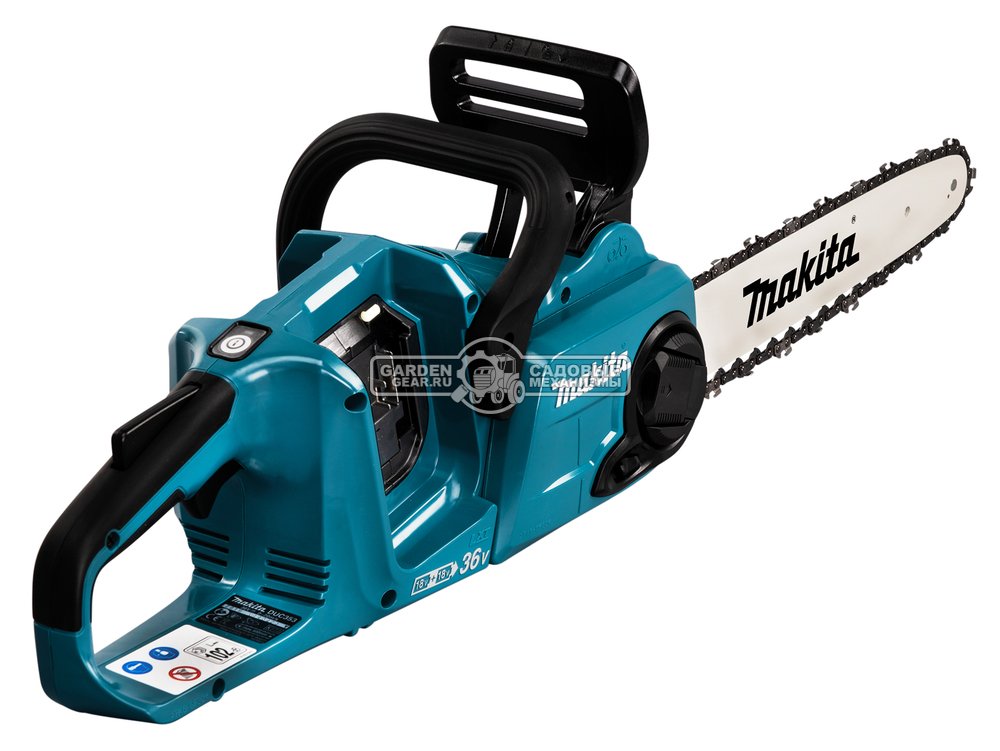 Пила аккумуляторная цепная Makita DUC353Z 14&quot; без АКБ и ЗУ (PRC, LXT BL 2х18В, 3/8&quot;, 1.1 мм, 52Е, 4.6 кг)