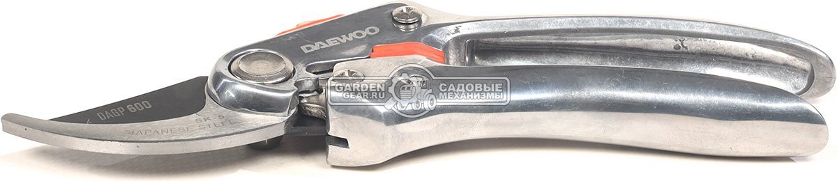 Секатор Daewoo DAGP 600 (Диаметр среза 24 мм, металлические рукоятки, 300 гр)