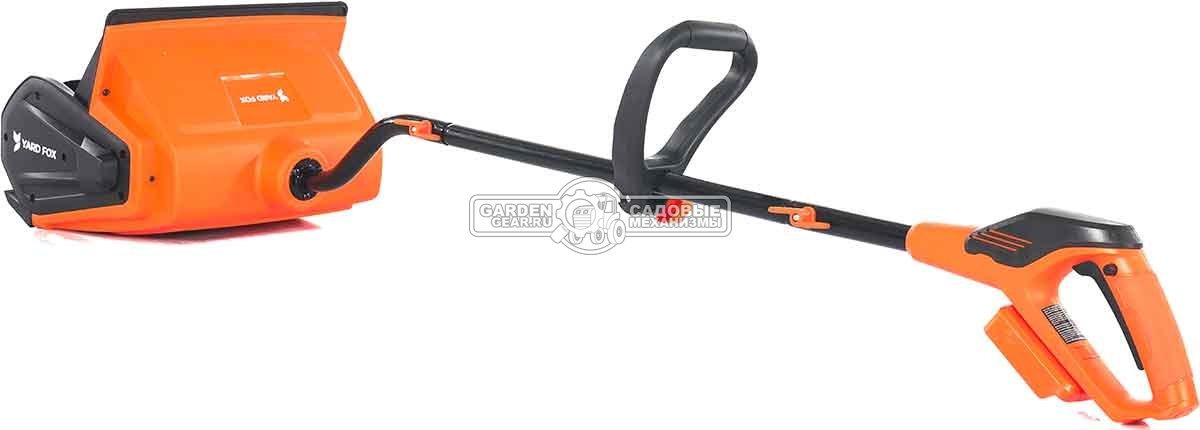 Снегоуборщик аккумуляторный / лопата Yard Fox 33E с АКБ 4 А/ч и ЗУ (PRC, BL 20В, ширина 33 см, 6 кг)