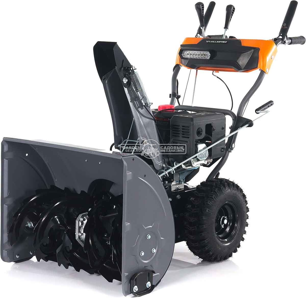 Снегоуборщик Villartec WB6966E (PRC, 66 см, Loncin, 212 см3, эл/стартер 220В, фара, скорости 6/2, 87 кг)