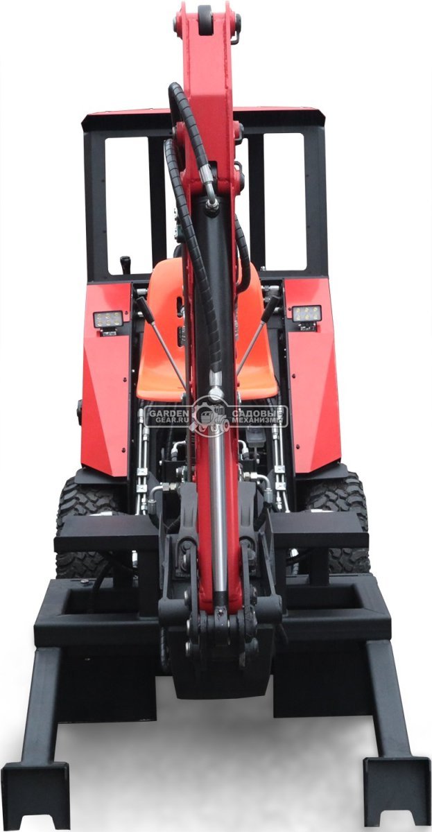 Экскаватор навесной RED для мини-погрузчика 348 кг.