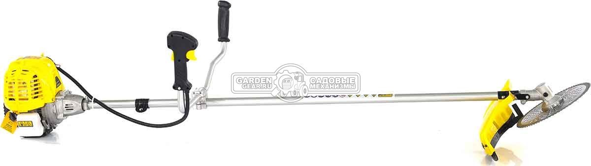 Бензокоса Champion T394FS-2 4-х тактная (PRC, 38.9 см3, 1.2 кВт/1.63 л.с., диск 80Т/255 + леска 2.4 мм, неразборная, 7.7 кг)