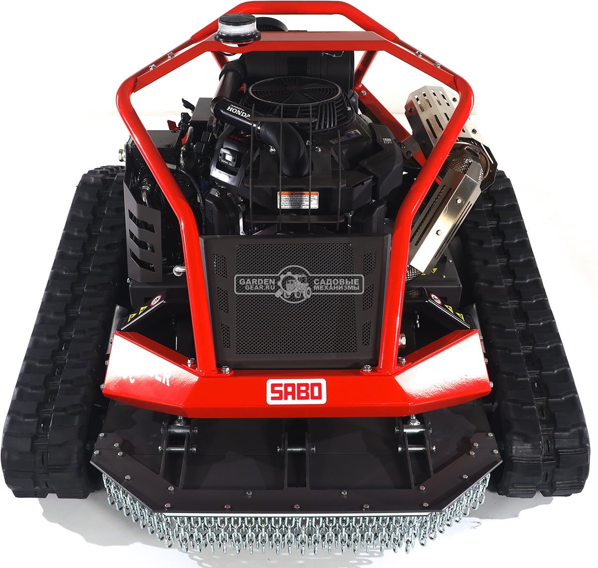 Робот газонокосилка для кошения склонов SABO THUNDER 85 C с дистанционным управлением (GER, 85 см., Honda iGXV 700 EFI, 699 куб.см., 580 кг.)