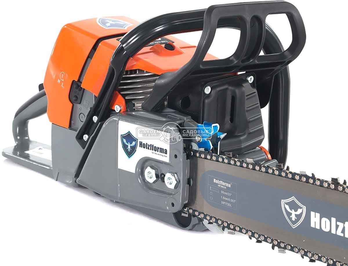 Бензопила Holzfforma G466 20" (PRC, 76,5 куб.см., 4,5 кВт/6,0 л.с., 3/8", 1,6 мм., 72E, 6,5 кг.)