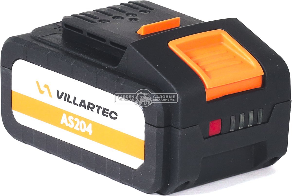 Аккумулятор Villartec AS204 (Li-ion 20В, 4 А/ч)