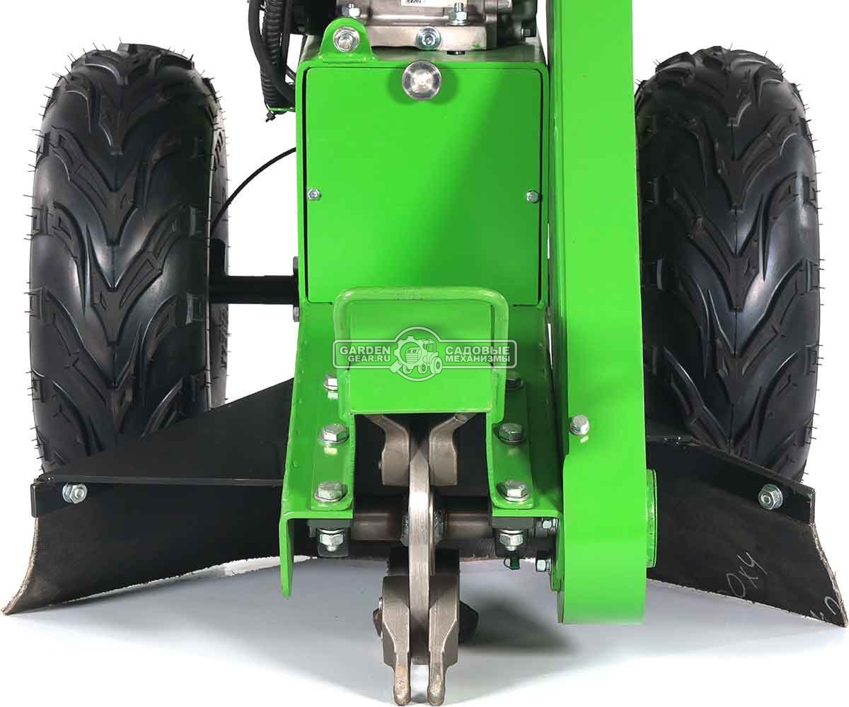 Измельчитель пней Дровосек ИП350 (RUS, 420 см3, диаметр фрезы 340 мм, 150 кг)