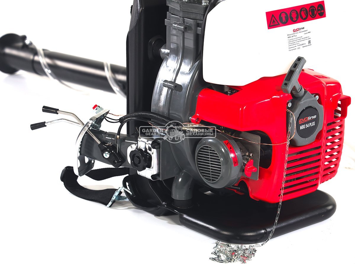 Опрыскиватель бензиновый EVOline MBG 54 Plus (PRC, распыление воздухом, 82.4 см3., 4.0 кВт./5.5 л.с., 20 л, 12 кг)
