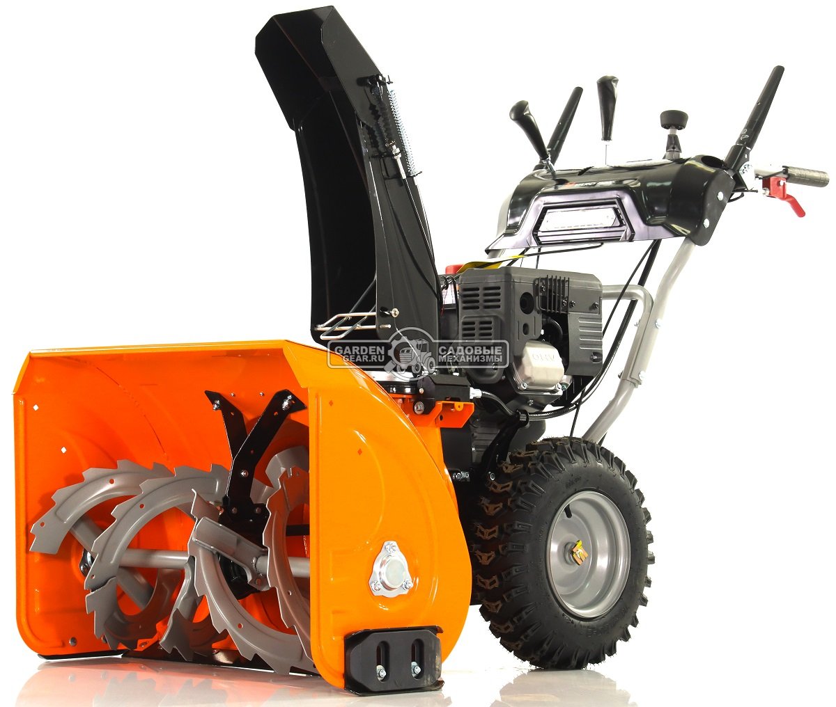 Снегоуборщик Yard Fox 7654E (PRC, 76 см, Loncin, 252 см3, эл/стартер 220В, фара, подогрев рукояток, скорости 6/2, 115 кг.)