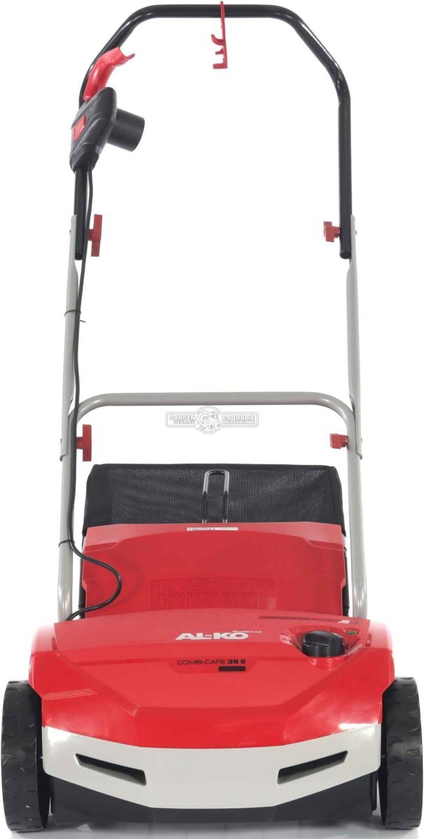 Вертикуттер - аэратор электрический Al-Ko VL 38 E Gudenaa (PRC, 1300 Вт, 38 см, ножи+пружины, пластик, 55 л, 13.8 кг)