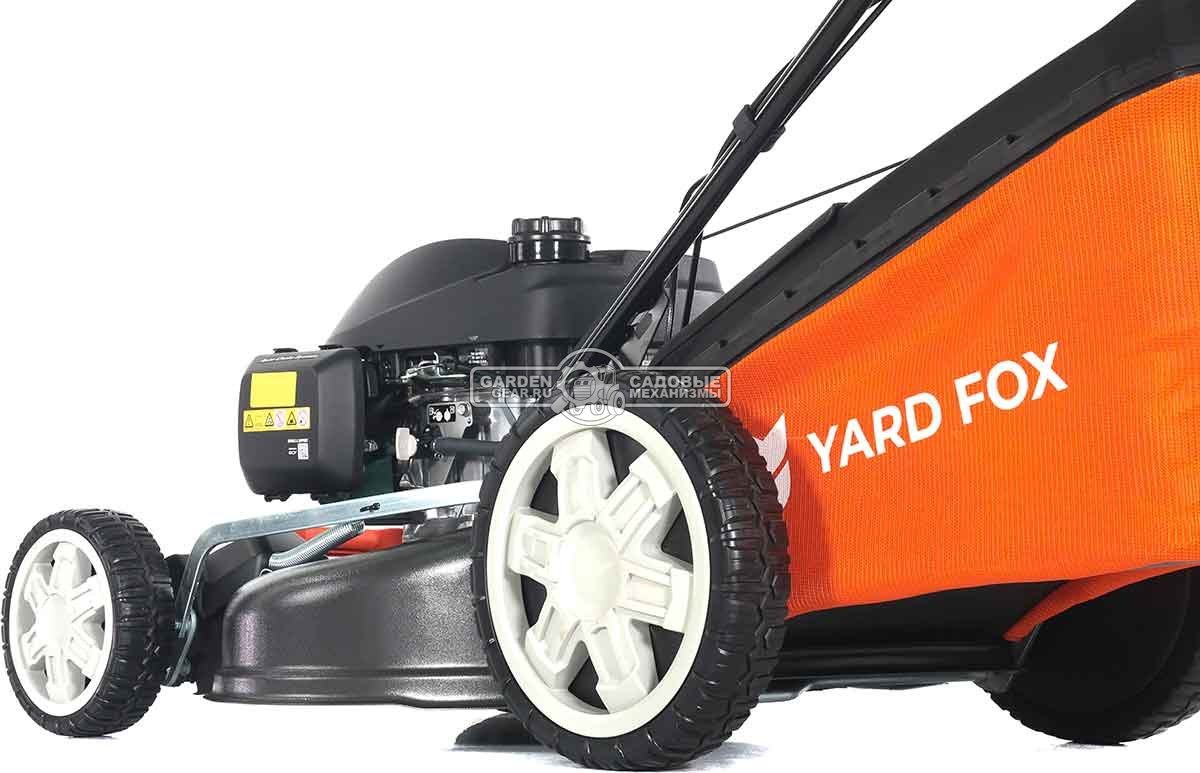 Газонокосилка бензиновая Yard Fox 53SH HW (PRC, 53 см, Honda GCV200, 201 см3, сталь, 3 в 1, 65 л, 33 кг)