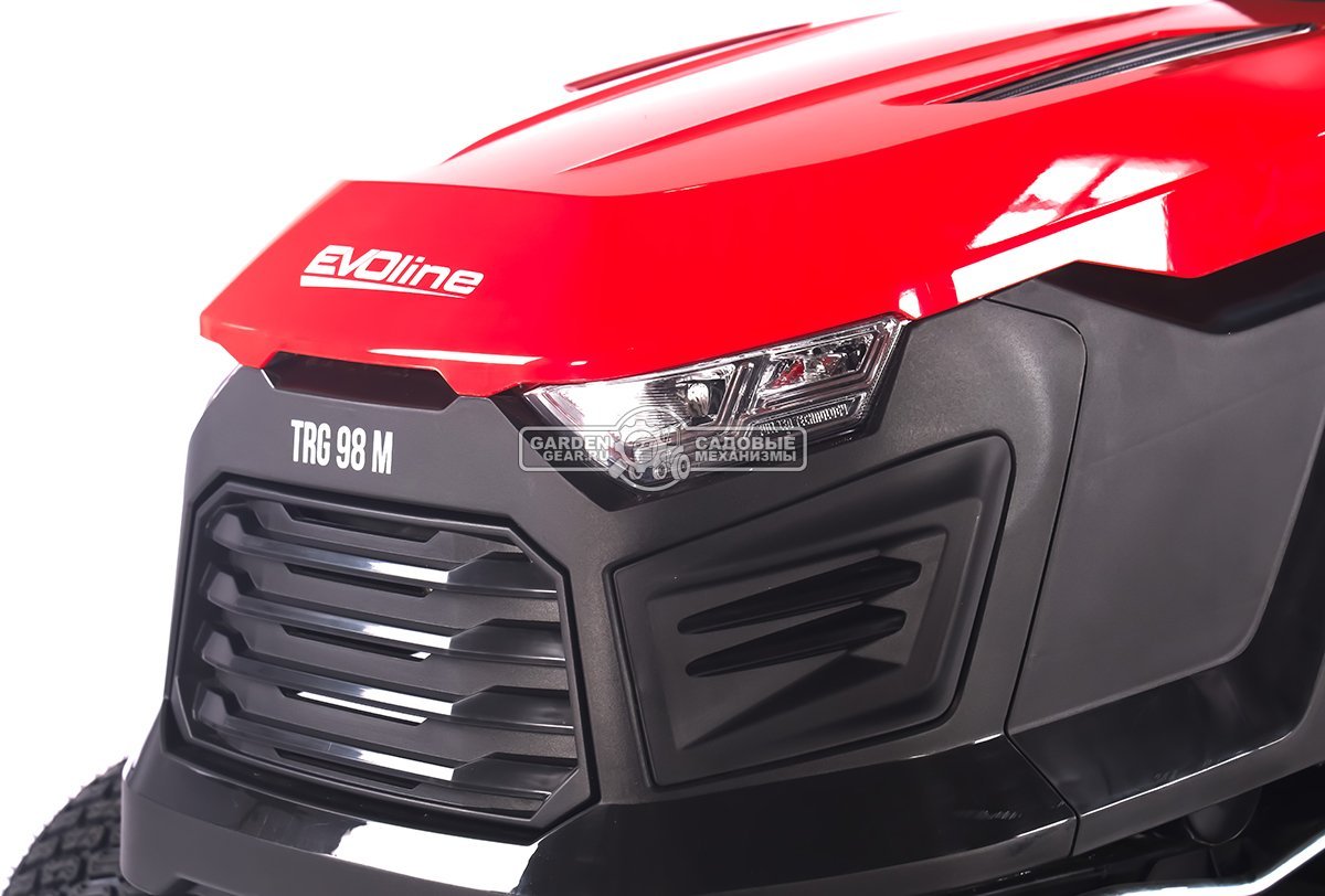 Садовый трактор Evoline TRG 98 M (PRC, Loncin 452 куб.см., механика, ширина кошения 96 см, боковой выброс, 182 кг)