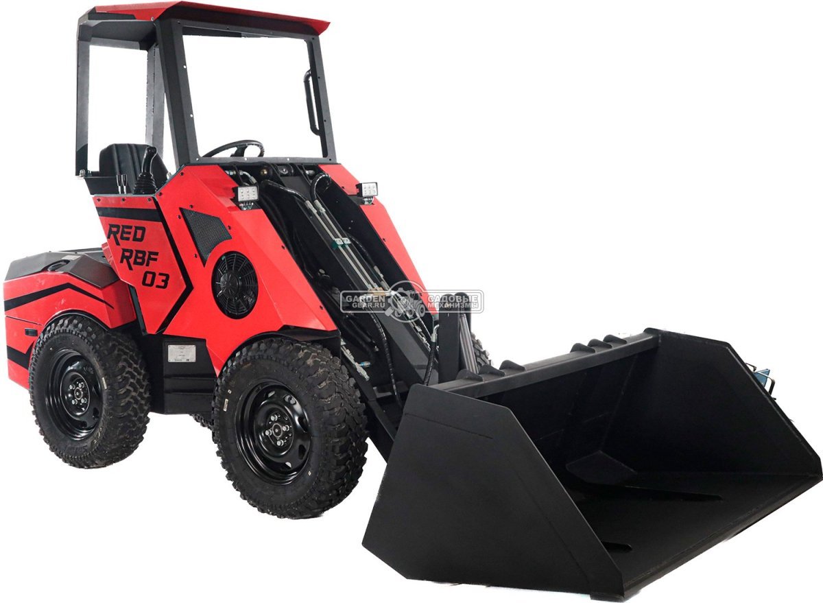 Ковш снеговой RED 160 см. для мини-погрузчика, 0,7 м3, 152 кг.