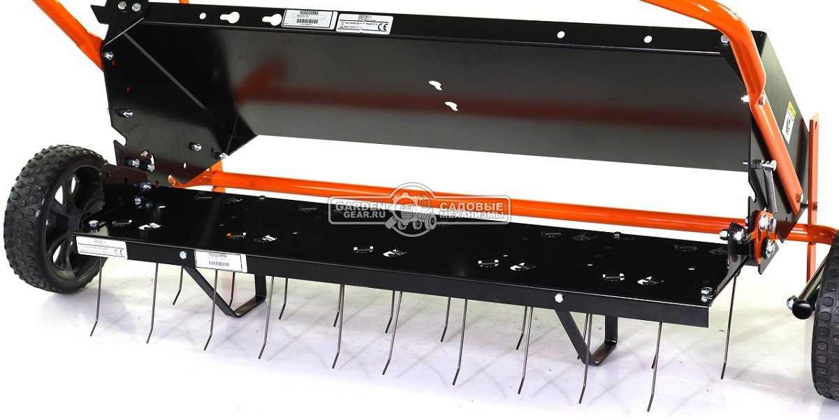 Вычесыватель газона Husqvarna 40" 102 см., 20 пружинных пальцев, грабли для мха, устанавливается на многофункциональную платформу