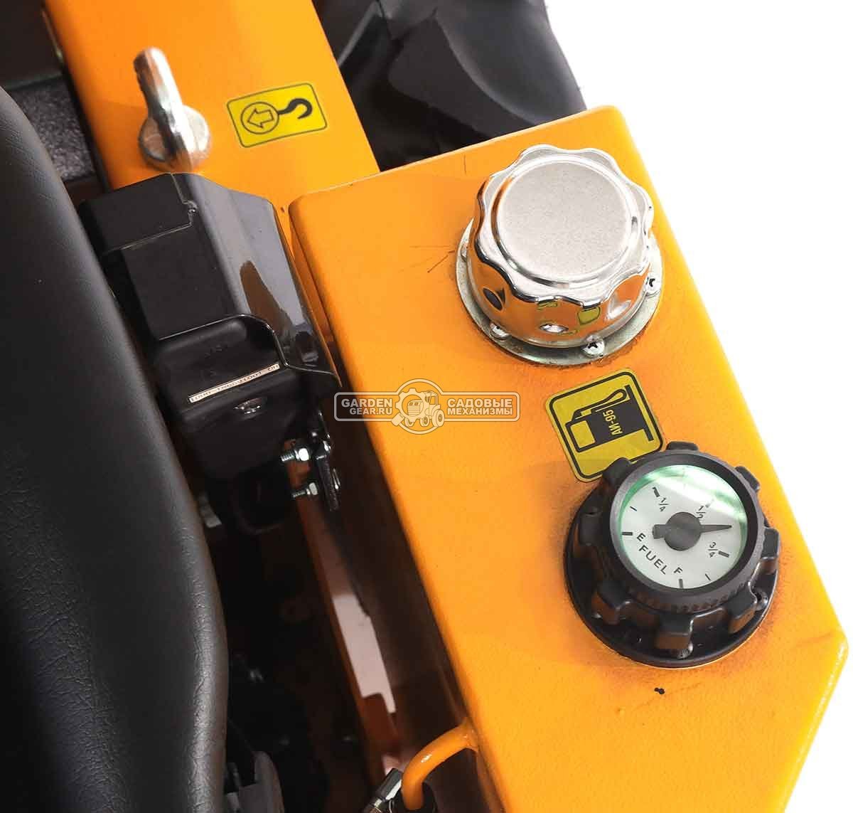 Универсальная машина мини-погрузчик Baumech ML-02 Pro + гидравлический отвал 120 см. с двигателем Zongshen GB750 EFI V-Twin инжектор