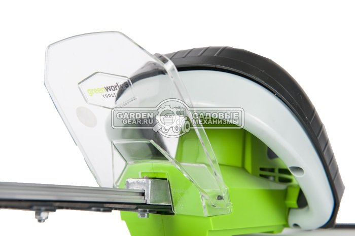 Кусторез электрический GreenWorks GHT7068 Deluxe (PRC, 700 Вт, 68 см, 18 мм, 4 кг)