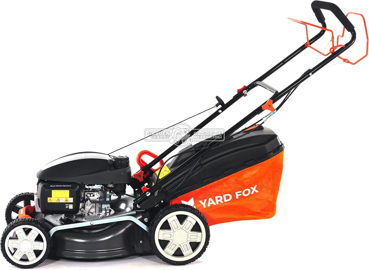 Газонокосилка бензиновая Yard Fox 46SH (PRC, 46 см, Honda GCV145, 145 см3, сталь, 3 в 1, 60 л, 27.9 кг)