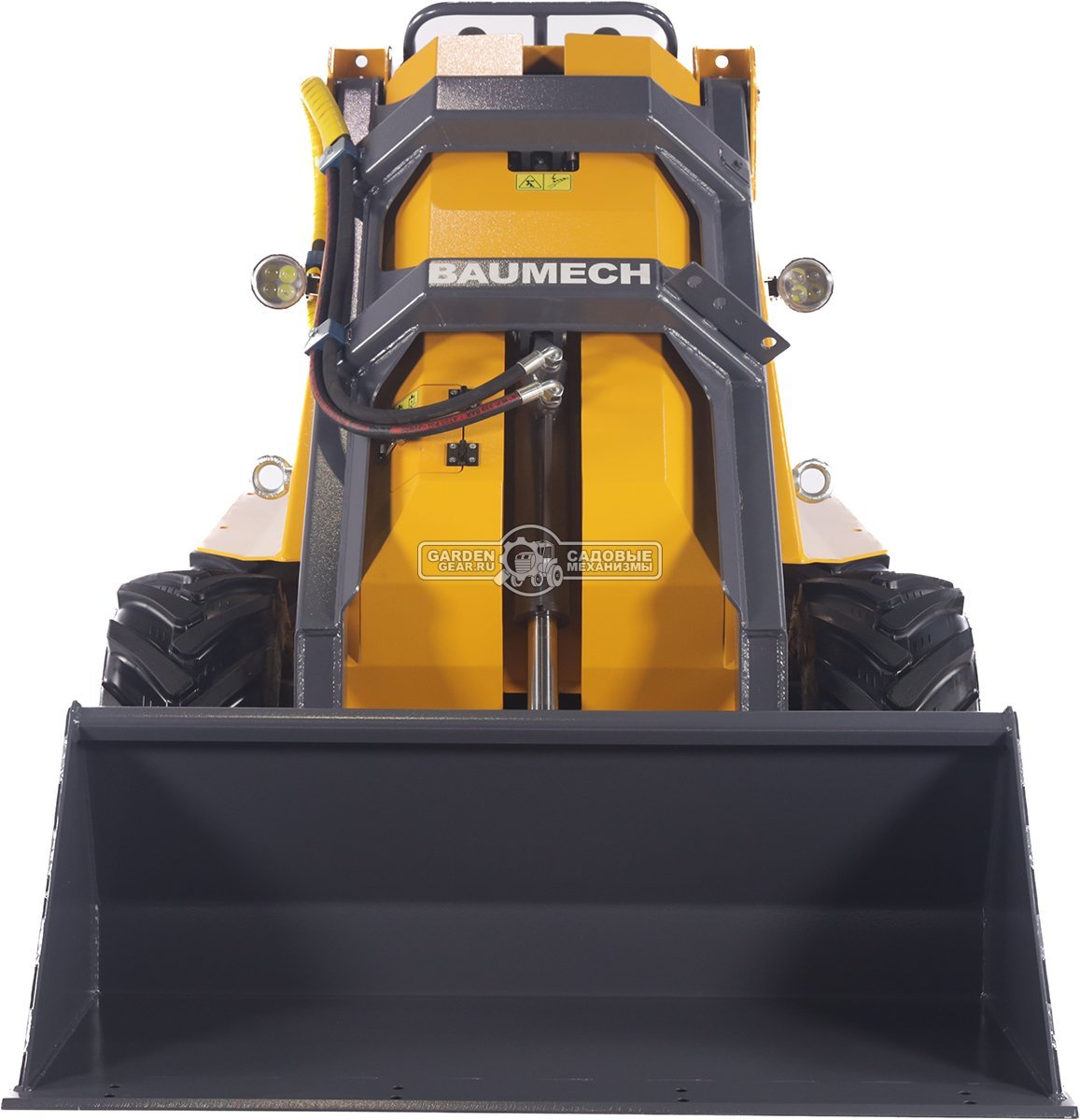 Универсальная машина мини-погрузчик Baumech ML-02 Lite + ковш универсальный 110 см., с двигателем Zongshen GB460E