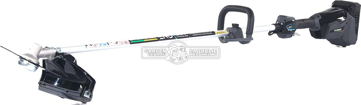 Мотокоса аккумуляторная Caiman ENO BCLi с АКБ B6040 и ЗУ C6025 (RUS, BL 60В, Standart Connect, D-рукоятка, нож 3T + леска 2,4 мм, 4,6 кг.)