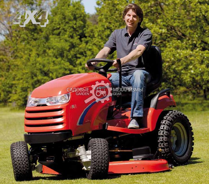 Садовый трактор - газонокосилка Simplicity Conquest 24H524WDF полноприводный 
