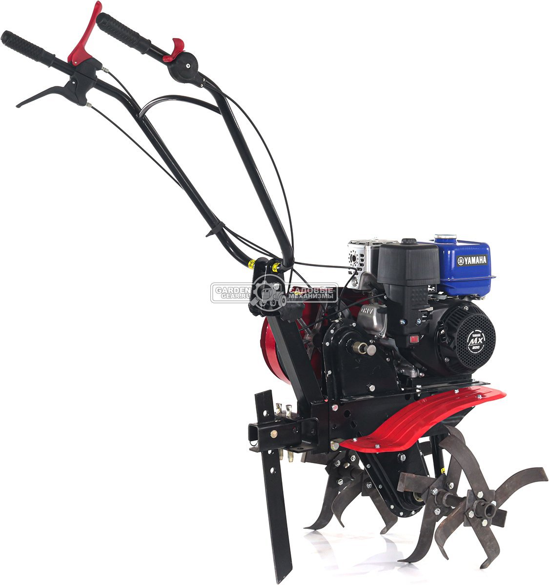 Мотоблок Ока МБ-1Д2М12 Yamaha MX200 6.5 (RUS, колеса 4.00х10, 196 куб.см., 70 см, 2 вперед/2 назад, шкив, 94 кг)