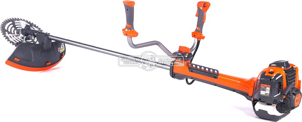 Бензокоса Daewoo DABC 620 Pro Industrial (PRC, 58.2 куб.см., 2.6 кВт/3.5 л.с., леска 3.0 мм + диск 305 мм, T-рукоятка, Easy Start, 10.2 кг)