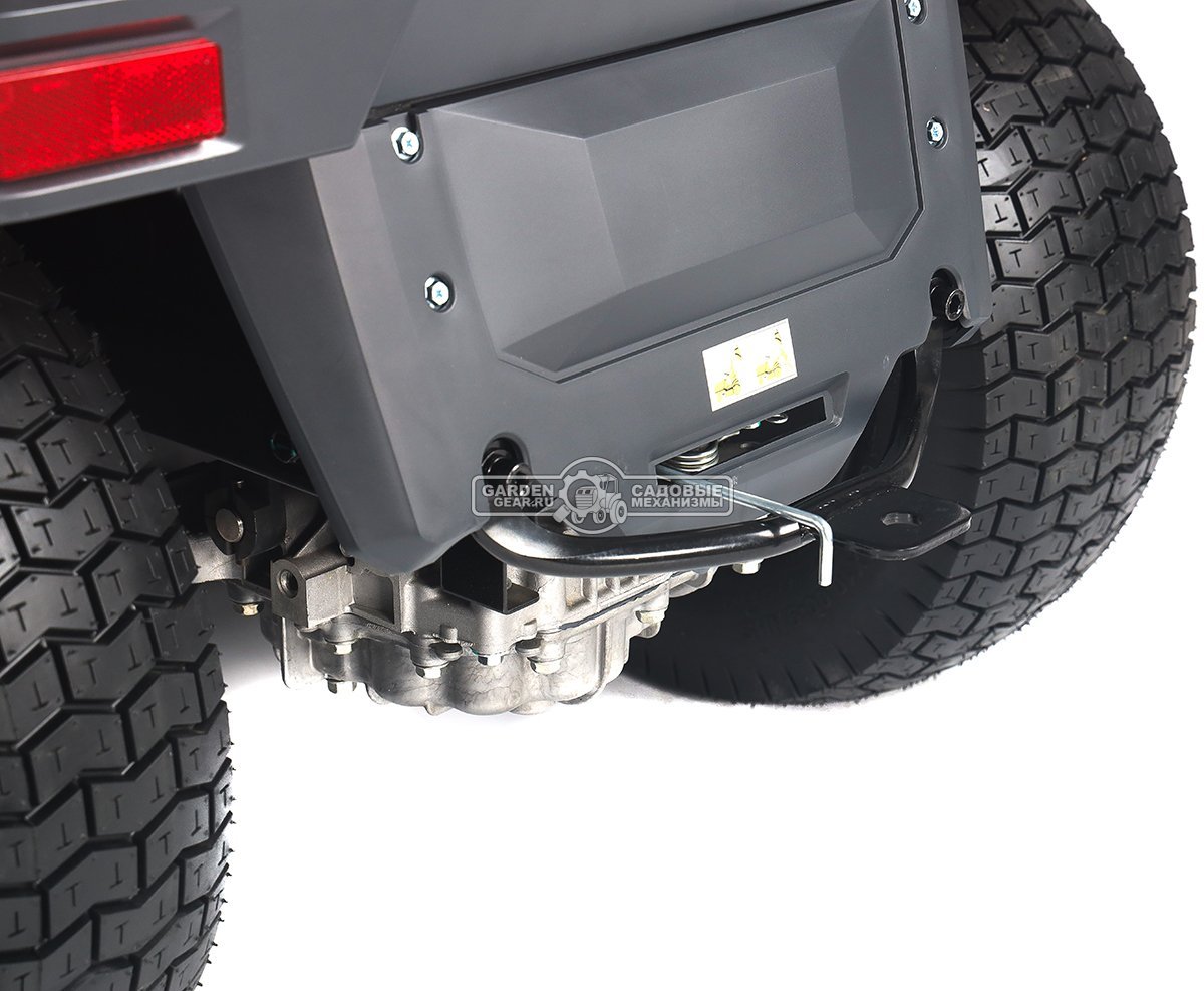 Садовый трактор ZimAni TS108HVD MY2025 (PRC, Loncin 586 куб.см., гидростатика, дифференциал, боковой выброс, шир. кошения 108 см, LED панель, 175 кг)