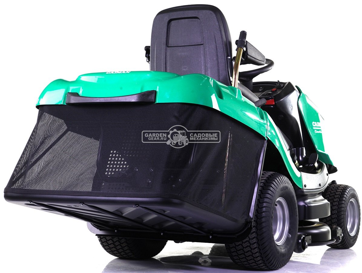 Садовый трактор Caiman Comodo 2WD 107D2C (CZE, Caiman V-Twin, 708 куб.см., гидростатика, дифференциал, травосборник 380 л., 102 см., 285 кг.)