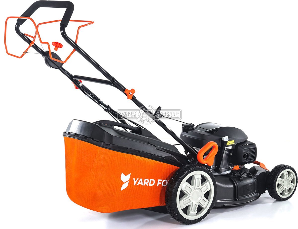 Газонокосилка бензиновая Yard Fox 51SH V (PRC, 51 см, Honda GCV170, 166 см3, сталь, 3 в 1, 60 л, вариатор, 38 кг)