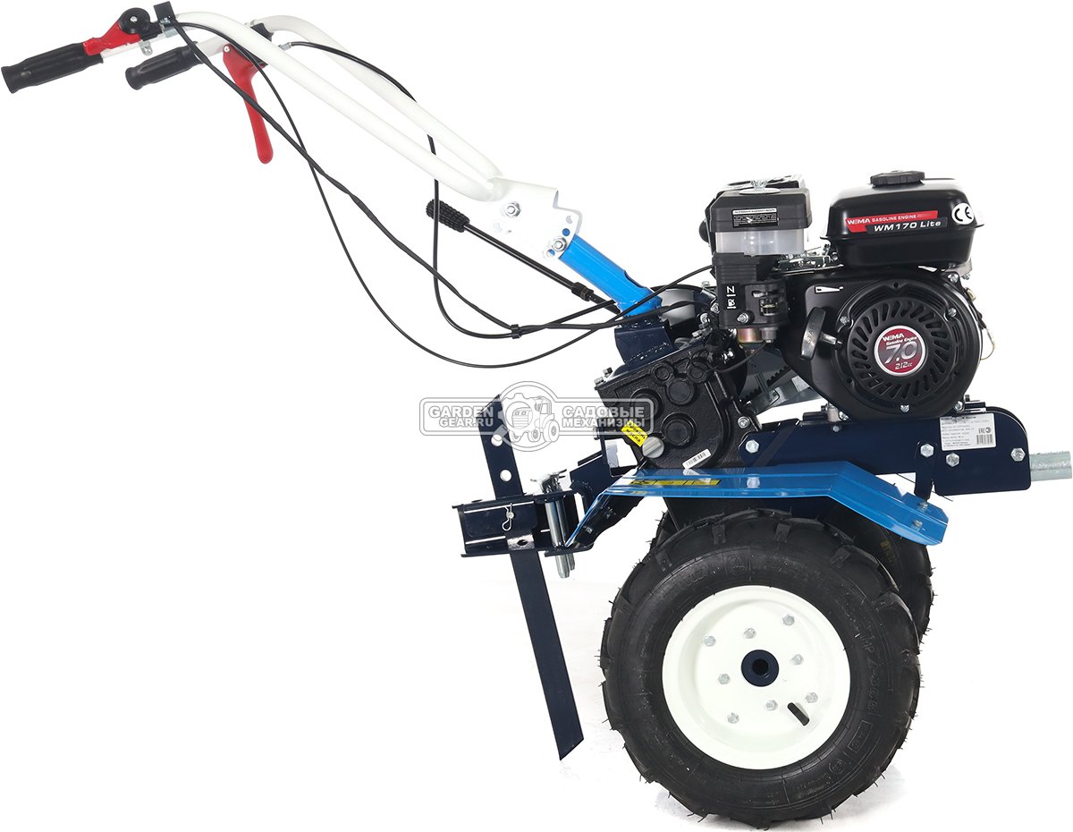 Мотоблок Нева МБ Энергия 2+1 (RUS, колеса 4,00х8, Weima WM 170 F/P, 212 см3, 60-97.5 см, 2 вперед/1 назад, шкив, 62.5 кг)
