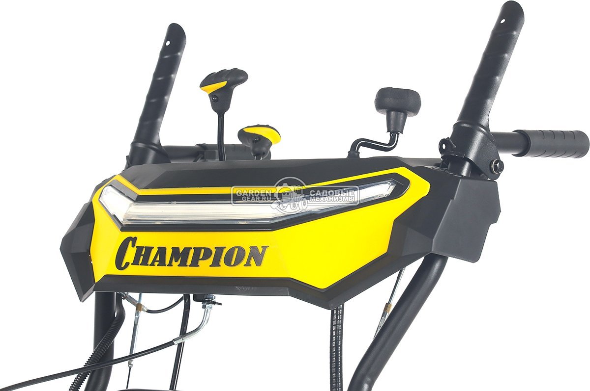 Снегоуборщик Champion ST763E (PRC, 62 см, Champion, 212 куб.см., скорости 6/2, эл/стартер 220В, фара, 81 кг)